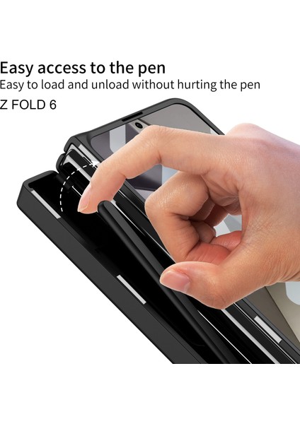 Samsung Galaxy Z Fold6 5g Kickstand Kılıf Manyetik Menteşe Koruma Pc Telefon Kapağı (Yurt Dışından) modelleri