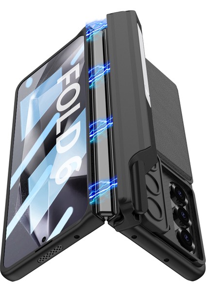 Samsung Galaxy Z Fold6 5g Manyetik Menteşe Koruma Pc Telefon Kapağı (Yurt Dışından)