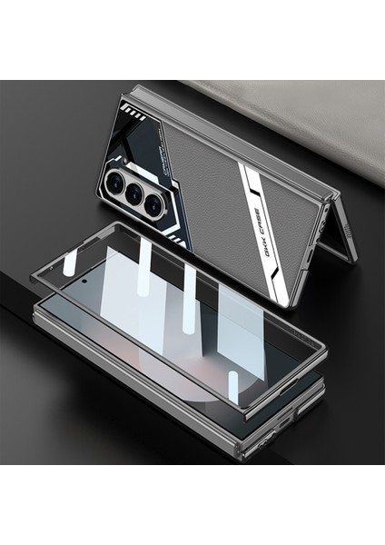 Samsung Galaxy Z Fold6 5g Darbeye Dayanıklı Pc+Pu Telefon Kılıfı (Yurt Dışından) modelleri