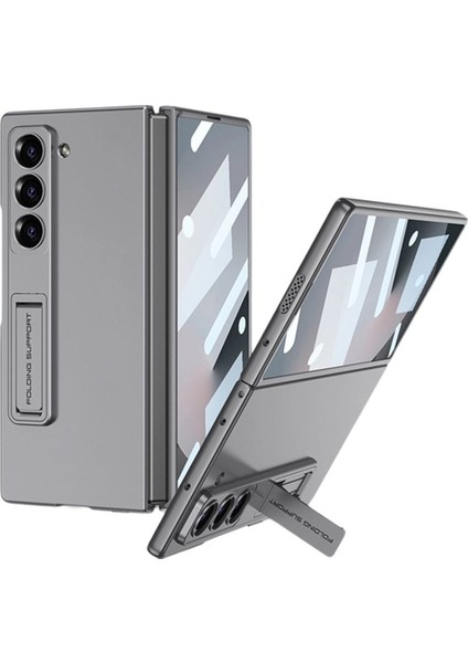 Samsung Galaxy Z Fold6 5g Kickstand Ultra Ince Pc Telefon Kapağı (Yurt Dışından)