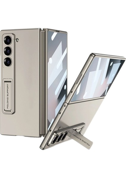 Samsung Galaxy Z Fold6 5g Kickstand Ultra Ince Pc Telefon Kapağı (Yurt Dışından)