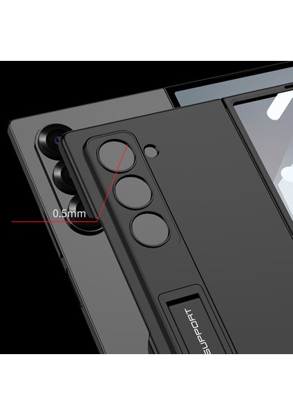 Samsung Galaxy Z Fold6 5g Kickstand Ultra Ince Pc Telefon Kapağı (Yurt Dışından)