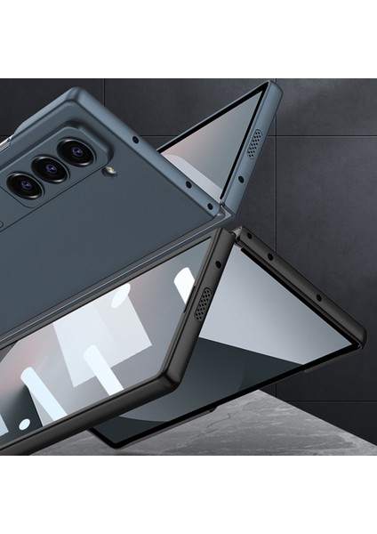 Samsung Galaxy Z Fold6 5g Kickstand Ultra Ince Pc Telefon Kapağı (Yurt Dışından)