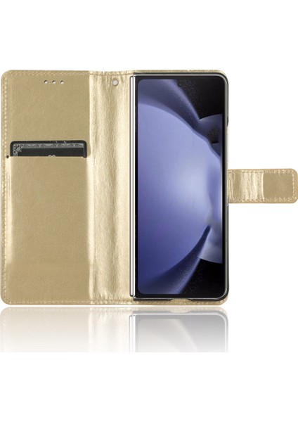 Samsung Galaxy Z Fold6 5g Crazy Horse Dokulu Deri Kılıf (Yurt Dışından)