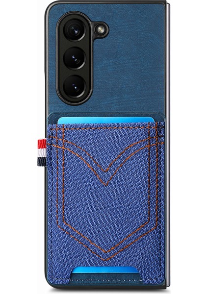 Samsung Galaxy Z Fold6 5g Deri+Pc Telefon Kılıfı (Yurt Dışından)