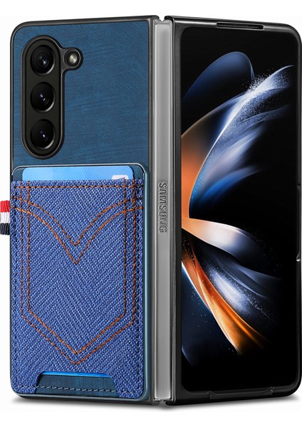 Samsung Galaxy Z Fold6 5g Deri+Pc Telefon Kılıfı (Yurt Dışından)