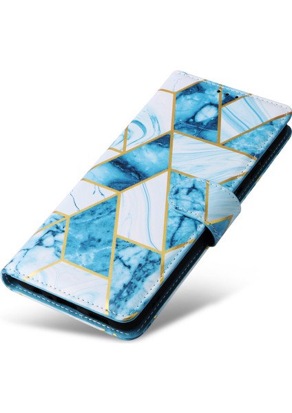 Samsung Galaxy S24 Fe Lake Mermer Desenli Deri Telefon Kılıfı (Yurt Dışından) indirimleri