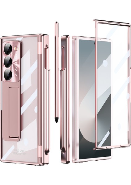 Samsung Galaxy Z Fold6 5g Stylus Yuvası Menteşe Kickstand Pc Kapağı (Yurt Dışından) fiyatları
