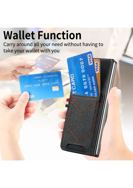 Samsung Galaxy Z Fold6 5g Deri+Pc Telefon Kılıfı (Yurt Dışından)