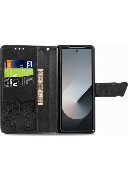 Samsung Galaxy Z Fold6 5g Pu Deri Cüzdan Telefon Kılıfı (Yurt Dışından) fiyatları