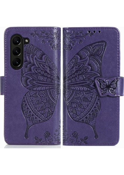 Samsung Galaxy Z Fold6 5g Pu Deri Cüzdan Telefon Kılıfı (Yurt Dışından)