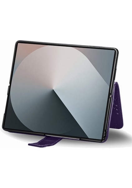 Samsung Galaxy Z Fold6 5g Pu Deri Cüzdan Telefon Kılıfı (Yurt Dışından) modelleri