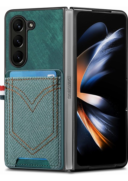 Samsung Galaxy Z Fold6 5g Deri+Pc Telefon Kılıfı (Yurt Dışından) fırsatları