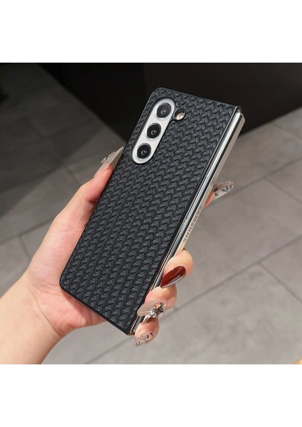 Samsung Galaxy Z Fold6 5g Dokuma Doku Pu Deri Kaplamalı Pc Telefon Kapağı (Yurt Dışından) indirimleri