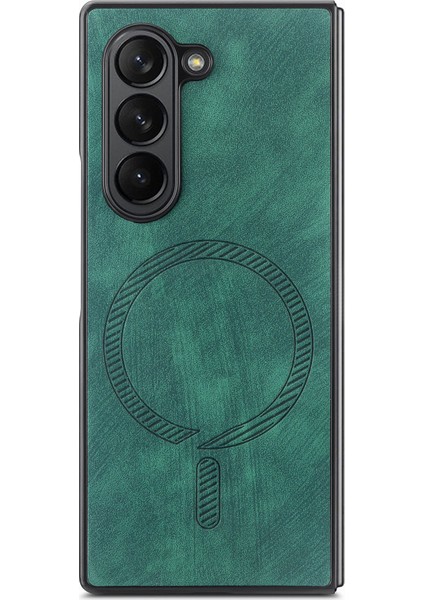 Samsung Galaxy Z Fold6 5g Manyetik Çıkarılabilir Pu+Tpu Telefon Kapağı (Yurt Dışından)
