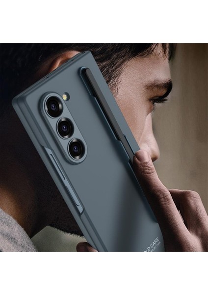 Samsung Galaxy Z Fold6 5g Anti-Drop Kalem Yuvası Pc Telefon Kapağı (Yurt Dışından)