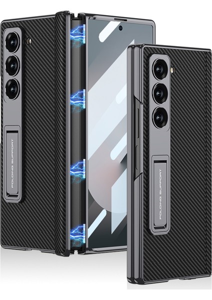 Samsung Galaxy Z Fold6 5g Kickstand Pc Telefon Kapağı (Yurt Dışından)