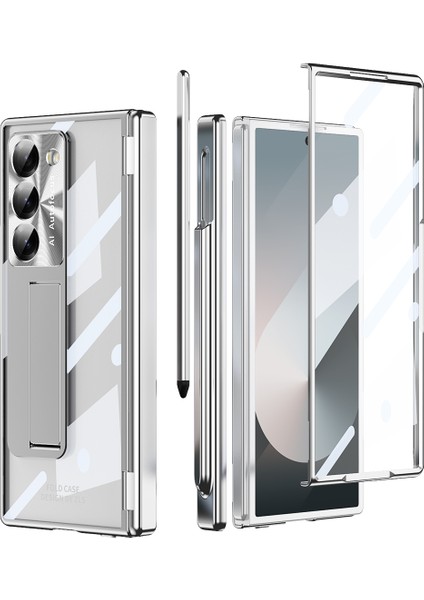 Samsung Galaxy Z Fold6 5g Kickstand Çift Menteşe Pc Telefon Kapağı (Yurt Dışından) indirimleri