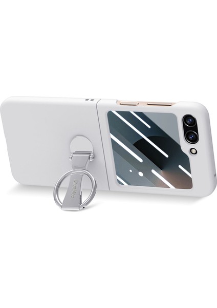 Samsung Galaxy Z Flip6 5g Halka Kickstand Pc Telefon Kapağı (Yurt Dışından) modelleri