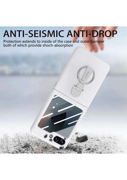 Samsung Galaxy Z Flip6 5g Halka Kickstand Pc Telefon Kapağı (Yurt Dışından) indirimleri