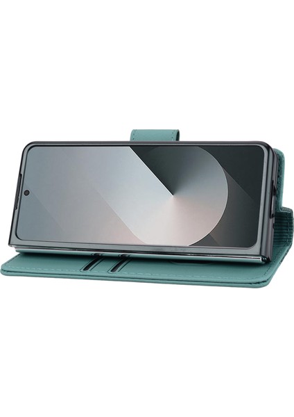 Samsung Galaxy Z Fold6 5g Deri Cüzdan Telefon Kılıfı (Yurt Dışından) fiyatları