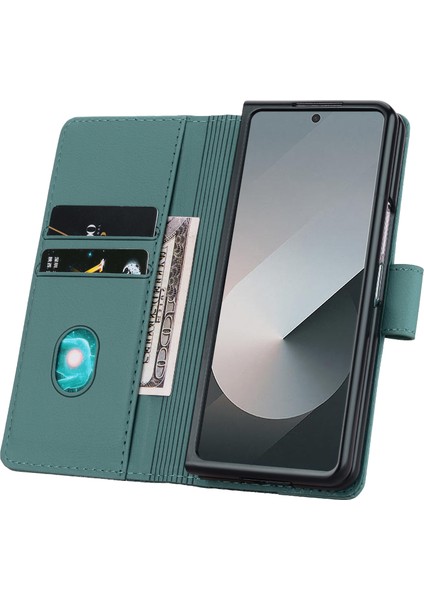 Samsung Galaxy Z Fold6 5g Deri Cüzdan Telefon Kılıfı (Yurt Dışından) modelleri