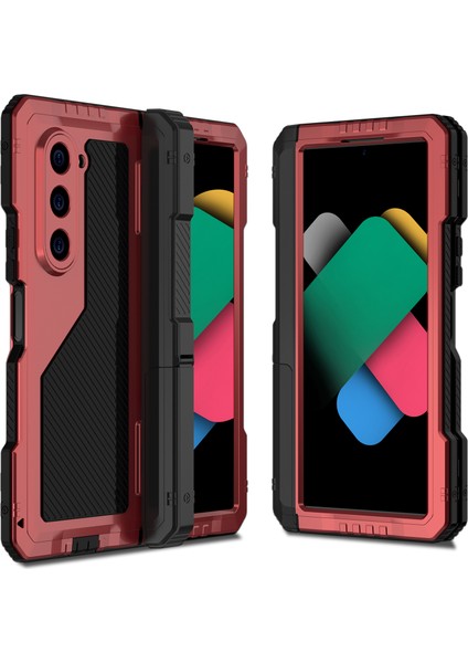 Samsung Galaxy Z Fold6 5g Alüminyum Alaşımlı+Silikon Kickstand Kapak (Yurt Dışından) fiyatları