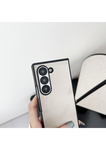 Samsung Galaxy Z Fold6 5g Anti-Drop Paslanmaz Çelik + Pc Koruyucu Telefon Kapağı (Yurt Dışından)