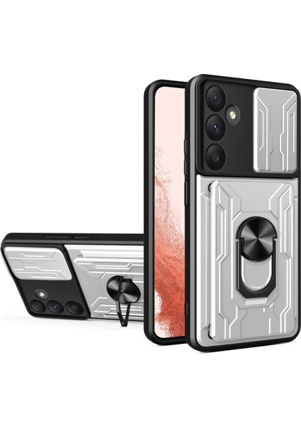 Samsung Galaxy A55 5g Pc+Tpu Kickstand Telefon Arka Kapağı (Yurt Dışından)