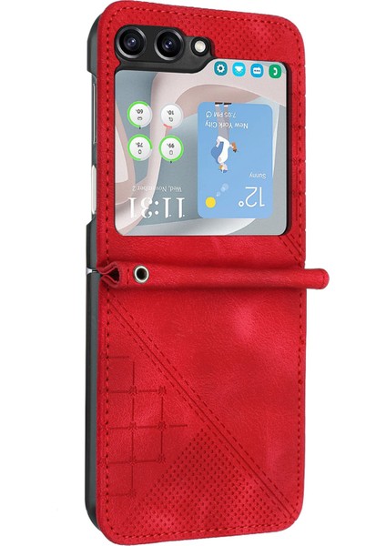 Samsung Galaxy Z Flip6 5g Pu Deri Telefon Kılıfı (Yurt Dışından) fiyatları