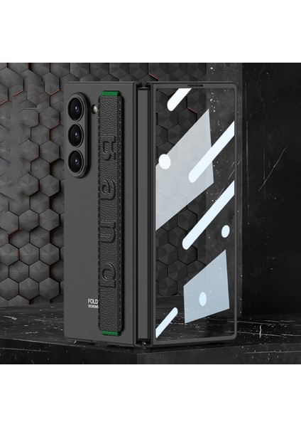 Samsung Galaxy Z Fold6 5g Bant Kayışı Sert Pc Telefon Kapağı (Yurt Dışından)