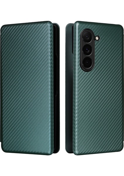 Samsung Galaxy Z Fold6 5g Kart Tutucu Standı Pu Deri Telefon Kapağı (Yurt Dışından)
