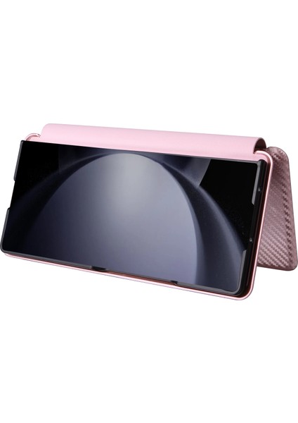 Samsung Galaxy Z Fold6 5g Kart Tutucu Standı Pu Deri Telefon Kapağı (Yurt Dışından) modelleri