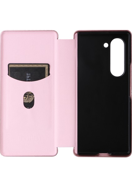 Samsung Galaxy Z Fold6 5g Kart Tutucu Standı Pu Deri Telefon Kapağı (Yurt Dışından) fırsatları
