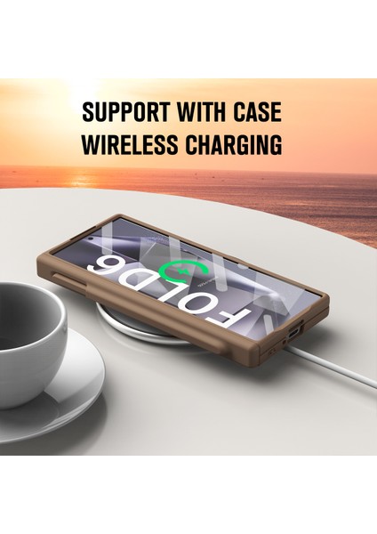 Samsung Galaxy Z Fold6 5g Menteşe Pc Telefon Kapağı (Yurt Dışından)