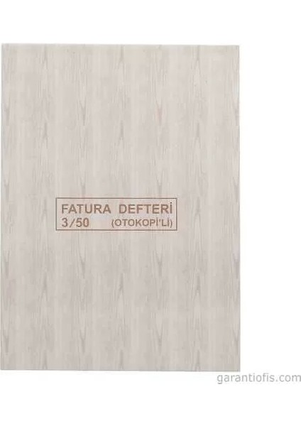 Otokopili Fatura 3/50 2 Nüsha