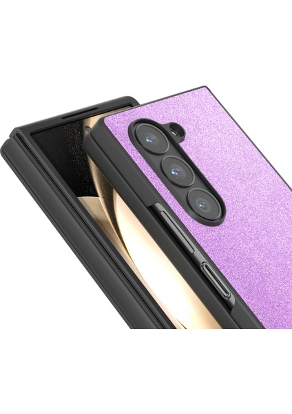 Samsung Galaxy Z Fold6 5g Düşme Önleyici Parlak Deri + Pc Telefon Kılıfı (Yurt Dışından) modelleri