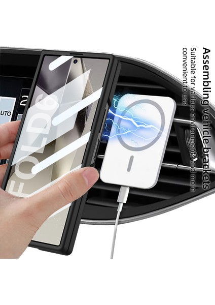 Samsung Galaxy Z Fold6 5g Manyetik Pc Telefon Kapağı (Yurt Dışından)