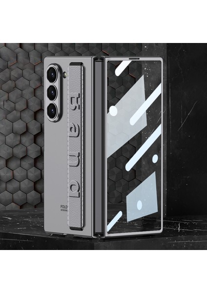 Samsung Galaxy Z Fold6 5g Bant Kayışı Sert Pc Telefon Kapağı (Yurt Dışından)