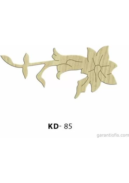Hobi-Art Kd 85 - Dekoratif Mini Figür Ahşap Süs Objeler