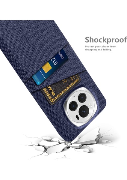 Honor Magic6 Pro 5g Kumaş Doku Telefon Kılıfı Çift Kart Tutucu Pc Kapağı (Yurt Dışından) fırsatları