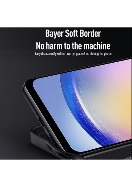 Samsung Galaxy A25 5g Kapak Ahşap Tahıl Pu+Pc+Tpu Arka Kabuk (Yurt Dışından)