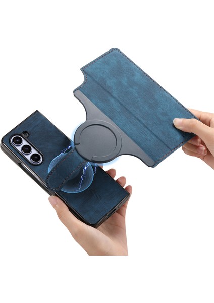Samsung Galaxy Z Fold6 5g Deri Manyetik Çıkarılabilir Cüzdan Telefon Kapağı (Yurt Dışından) fırsatları