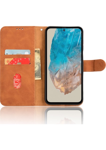 Samsung Galaxy M35 5g Deri-Düşmeyi Önleyici Cüzdan Çevirmeli Telefon Kapağı (Yurt Dışından) fiyatları