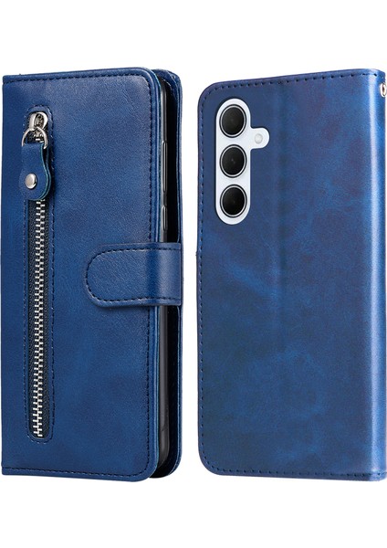 Samsung Galaxy M35 5g Fermuar Cüzdan Pu Deri Standlı Telefon Kapağı (Yurt Dışından)