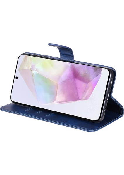 Samsung Galaxy M35 5g Fermuar Cüzdan Pu Deri Standlı Telefon Kapağı (Yurt Dışından)