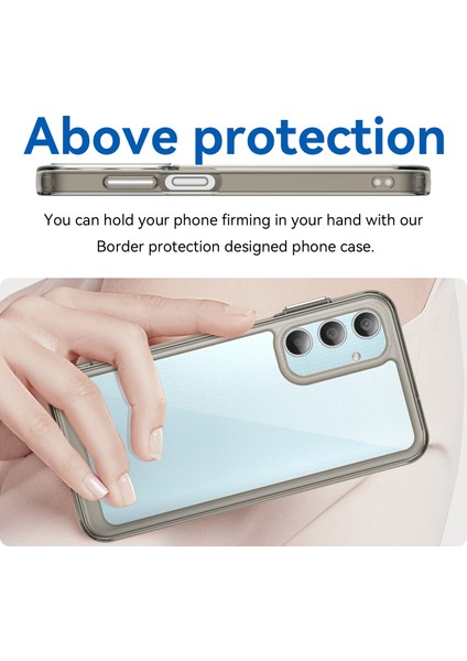 Samsung Galaxy M35 5g Darbeye Dayanıklı Kılıf Tpu + Akrilik Koruyucu Şeffaf Telefon Kapağı (Yurt Dışından) fırsatları