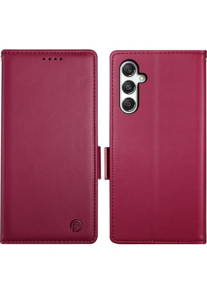 Samsung Galaxy M35 5g Pu Deri Cüzdan Telefon Kılıfı (Yurt Dışından)