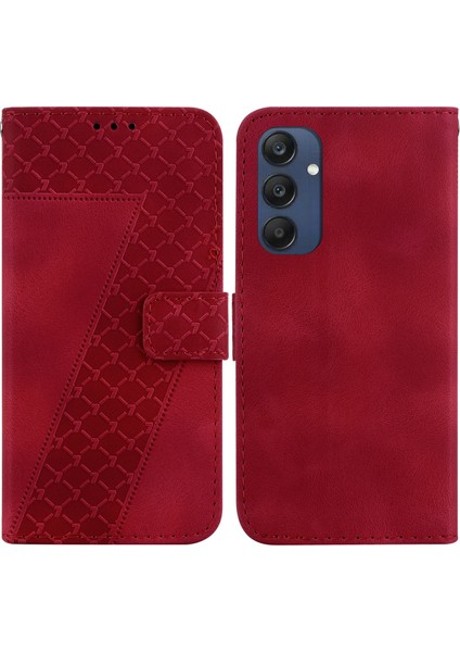 Samsung Galaxy M35 5g Deri Telefon Kılıfı (Yurt Dışından)
