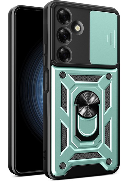 Samsung Galaxy M35 5g Kapaklı Pc+Tpu Kickstand Telefon Kapağı (Yurt Dışından)